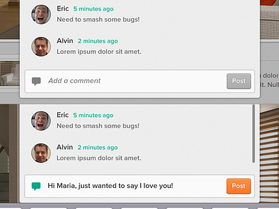 Obly - comments app comments inspiration interior ios ipad tablet