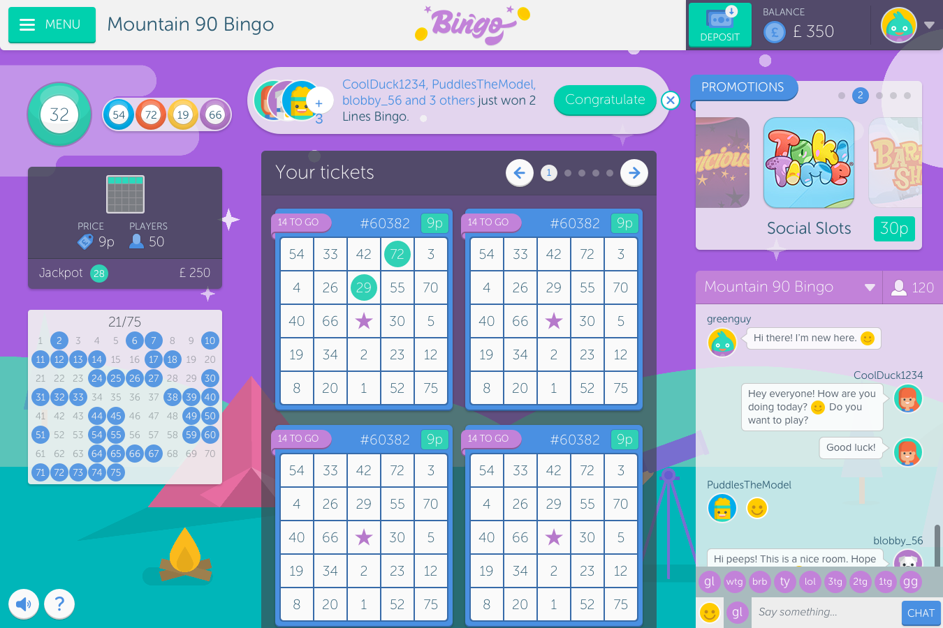 Bingo Game Room by Benny Chew on Dribbble