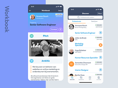 Workbookers - a mobile app for the new job market