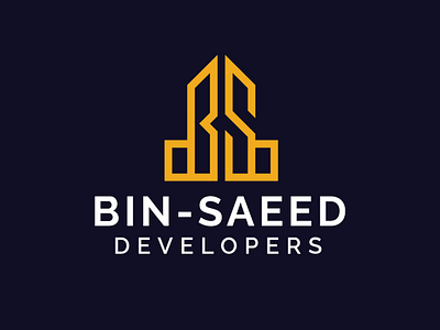 Bin Saeed Logo Design 3d animation app branding design design trends graphic design illustration logo logofolio motion graphics ui ux vector