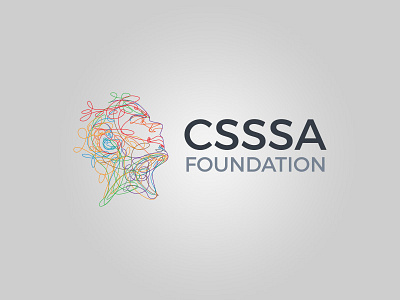 CSSSA Foundation abstract logo anatomy college logo colorful logo eductation logo school logo scribble