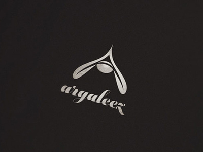 Argaleez beauty logo clean logo cosmetic flat design logo minimal nature product logo simple design