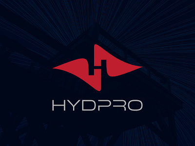 Hydropro branding clean design energy logo hydro logo logo design minimal technology logo water water logo