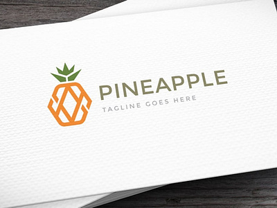 Pineapple Logo Template branding business design graphic design illustration logo modern