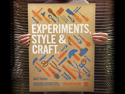 Wood & Faulk AIGA Poster