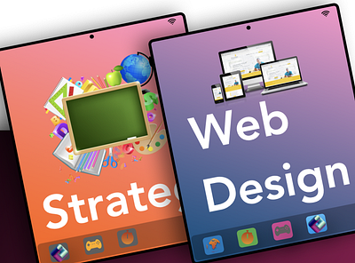 Simple IPADS for ADS design graphic design illustration ipads sales ui ux vector