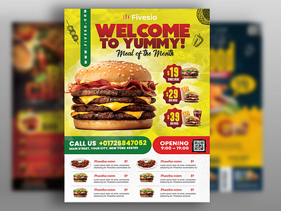 Restaurant Flyer/Brochure Design