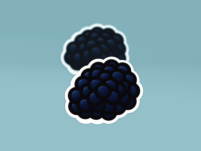 Fruit Stickers! BlackBerry