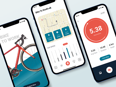 BIKE to WORK branding design graphic design ui ux