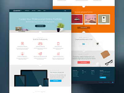 Online Portfolio Website Seekskills designer designers free online online portfolio portfolio portfolios professional template theme website