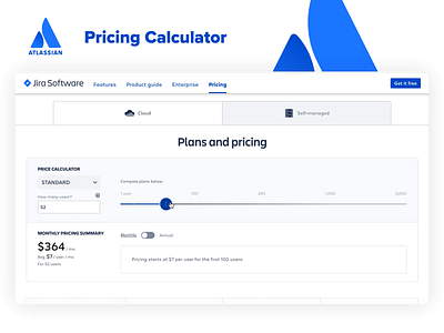 Jira Pricing Page