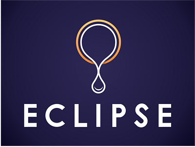 Eclipse Foods logo gradient logo logo design packaging design
