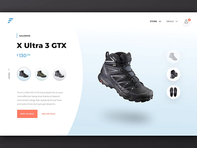 Ecommerce page ecommerce figma motion design principleapp visual design