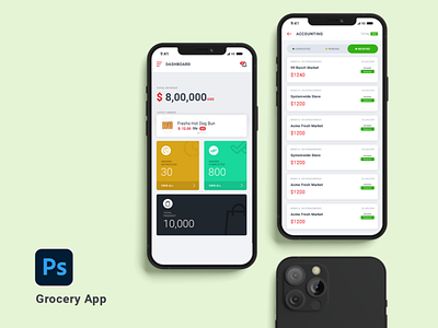 Grocerry App Design - Part 02