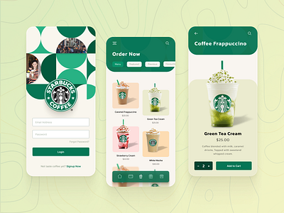 Starbucks App Redesign