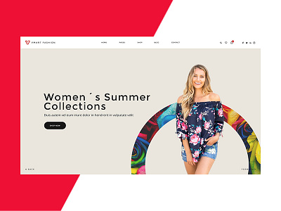 Fashion Banner banner design ecommerce design fashion webdesign website banner