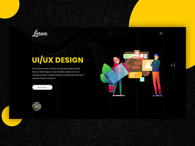 Web Banner banner black design graphic design ui uiuxdesign ux web webbanner webdesign