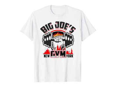 Gym T-Shirt Design. graphic