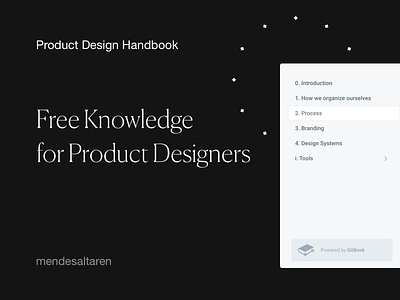 We release the Product Design Handbook in English! branding design design system guide medium minimal organization process product resource typography ui ux web