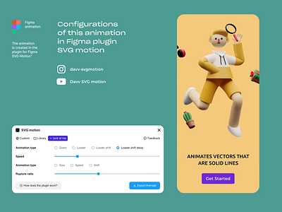 Animation text in Figma (SVG motion) 3d 3d illustaration animation animation text app composition design graphic design illustration line line animation motion graphics plugin svg motion trend tutorial typography ux vector