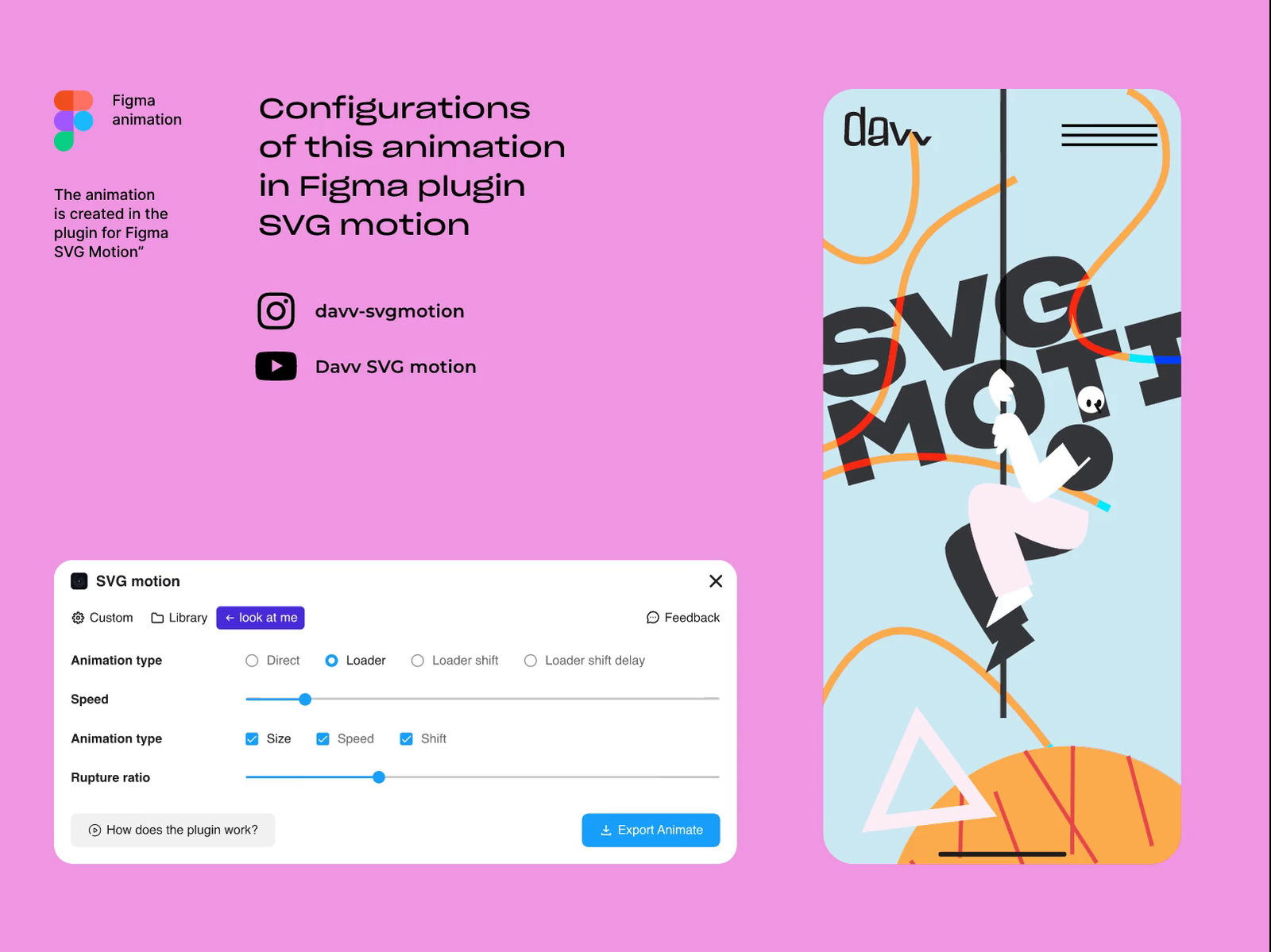 Animation text in Figma (SVG motion) by DAVV on Dribbble