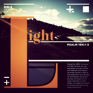 Light beach bible gotham graphic design illustrator light otama photography photoshop print swiss typography verse