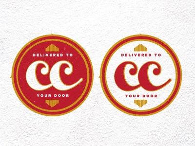 CC branding graphic design logo mark texture