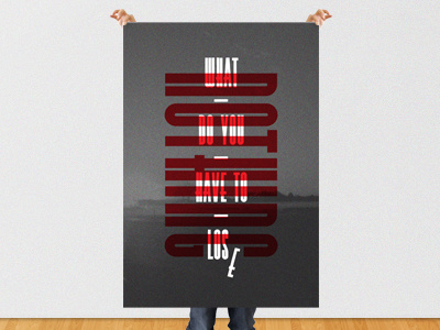 Nothing. graphic design inspiration multiply poster texture type valencia