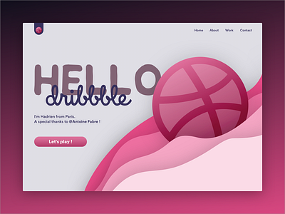 Hello Dribbble 👋