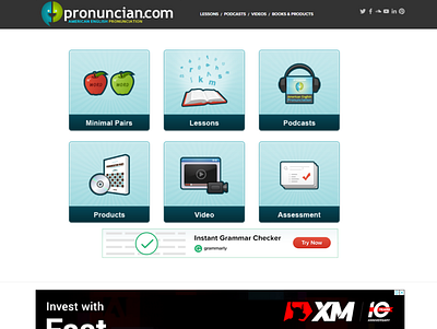 Pronuncian_ Amer Squarespace Landing page design editor x squarespace ui web swatchers wordpress