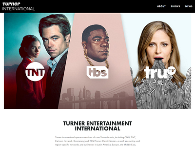 Turner Entertain Squarespace Landing page design editor x squarespace ui web swatchers wordpress