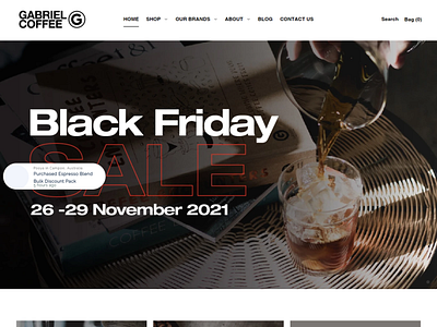 Shopify - Art Photography - Foodie - Landing Page Design