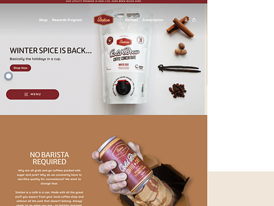 Shopify - Art Photography - Streamline - Landing Page Design