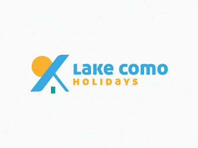 Logo Lake Como booking brand como holiday lake logo