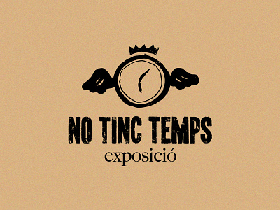 Time flies logo clock fly logo tempus time