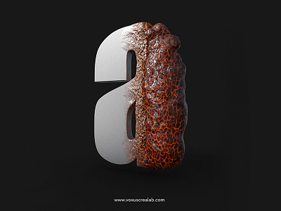 Alphabet A alphabet cinema4d experimental larva liquid photoshop solid voxus voxuscrealab