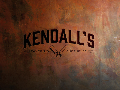 Kendall's Tavern & Chophouse branding design environmental graphics graphic design icon illustration logo typography vector