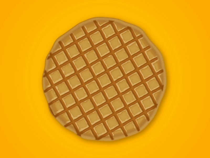 Spinning Eggo 3d after effects animation design eggo illustration stranger things waffle