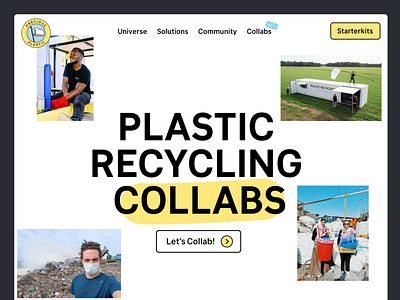 Precious Plastic－Collabs product design ui ux web design