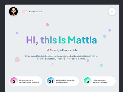 2022 Portfolio Update product design ui ux web design webflow