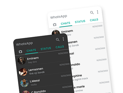 WhatsApp ui redesign app branding design icon logo typography ui ux vector