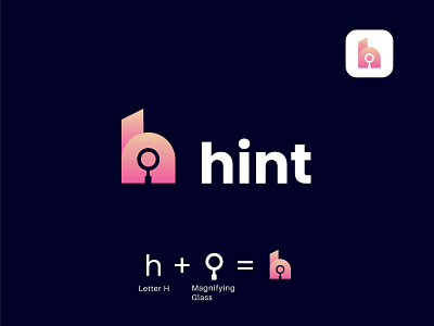 Hint branding graphic design logo