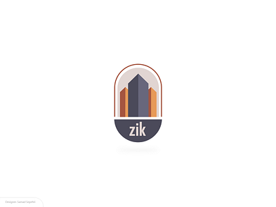 Zik logo branding design graphic design logo samad sepehri ui zik