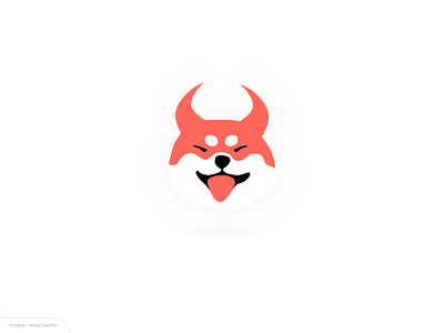 Demon Doge logo blockchain branding crypto design g graphic design logo mekaverse nft samad sepehri ui ux ارز دیجیتال ان اف تی صمد سپهری لوگو