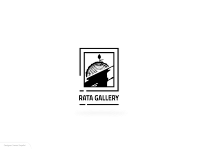 Rata Gallery Logo branding design graphic design logo samad sepehri ui ux