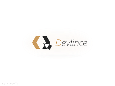 Devlince logo art branding design developer graphic design illustration logo samad sepehri typography ui ux vector
