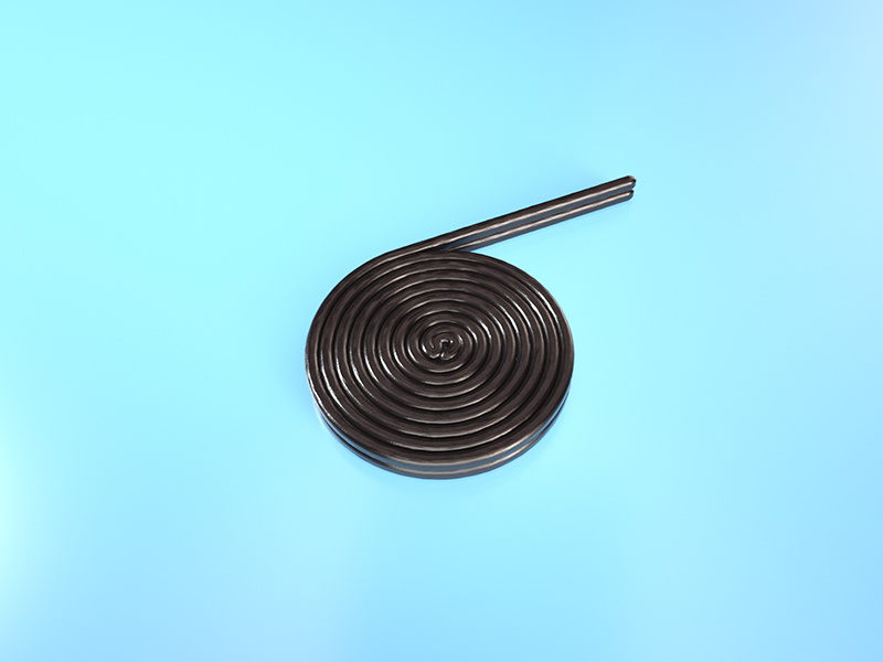 6 = Liquorice Candy 3d typography c4d type illustration cinema4d liquorice candy 6 36 days of type render