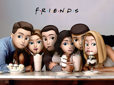 Memoji Friends 80s animoji friends ios12 memoji tv