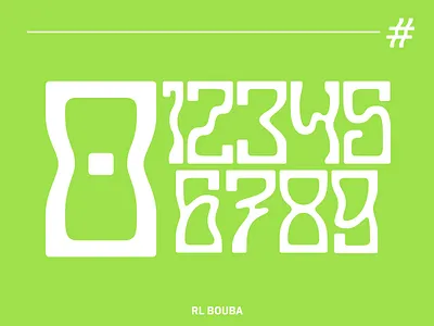 RL Bouba design display display font display typeface experimental graphic design type