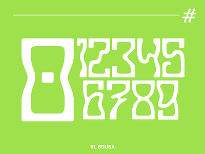 RL Bouba design display display font display typeface experimental graphic design type